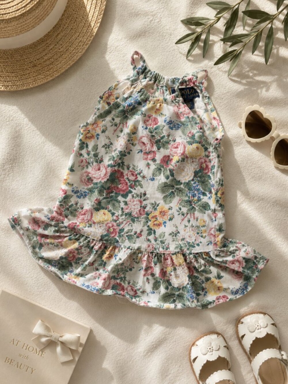 Polo Ralph Lauren Floral Ruffle Dress | Toddler Girls 2T